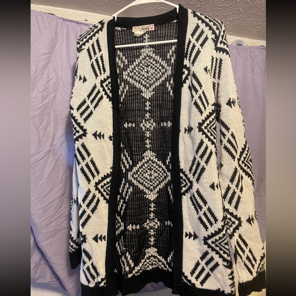Print Cardigan